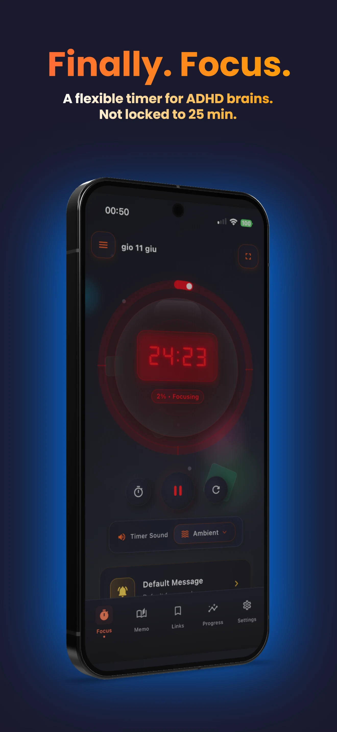 RemindFocus: Focus & Links screenshot