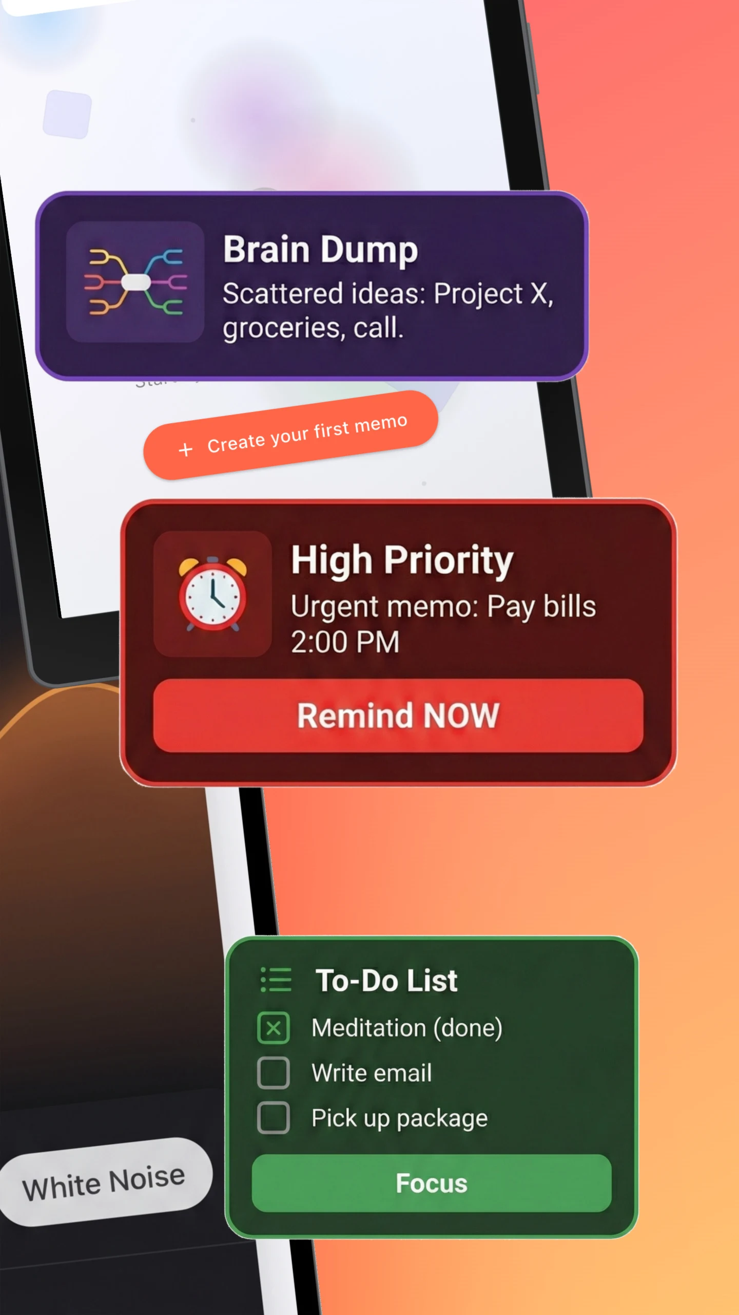RemindFocus: Focus & Links screenshot