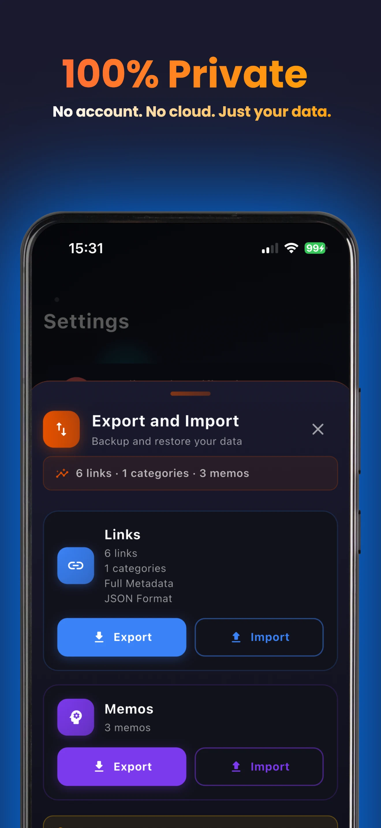 RemindFocus: Focus & Links screenshot