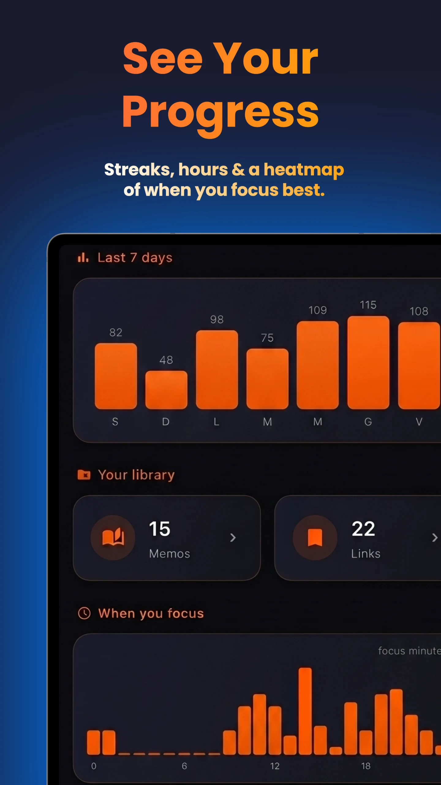 RemindFocus: Focus & Links screenshot